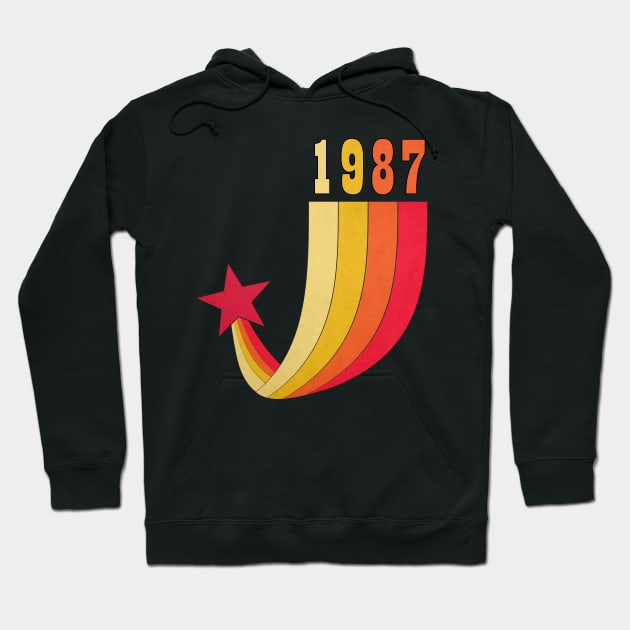 Vintage 1987 Hoodie by Nerd_art